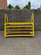 Roltrap werkplatform op wielen 75cm x 180cm, Ophalen of Verzenden, Trap