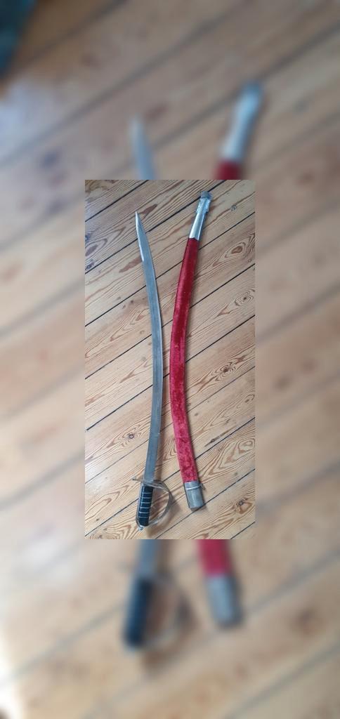 Antiek ceremonieel Indisch metalen zwaard, Hobby en Vrije tijd, Kostuums, Theaterbenodigdheden en LARP, Gebruikt, Ophalen