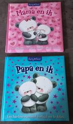 2 boekjes roze & blauw, mama en ik, papa en ik, Ophalen of Verzenden, Zo goed als nieuw, Jongen of Meisje