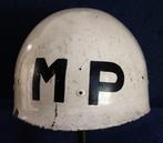 Zeldzamere Originele Witte Helm~~M P Militaire Politie ABL~~, Verzamelen, Ophalen of Verzenden, Rijkswacht, Helm of Baret