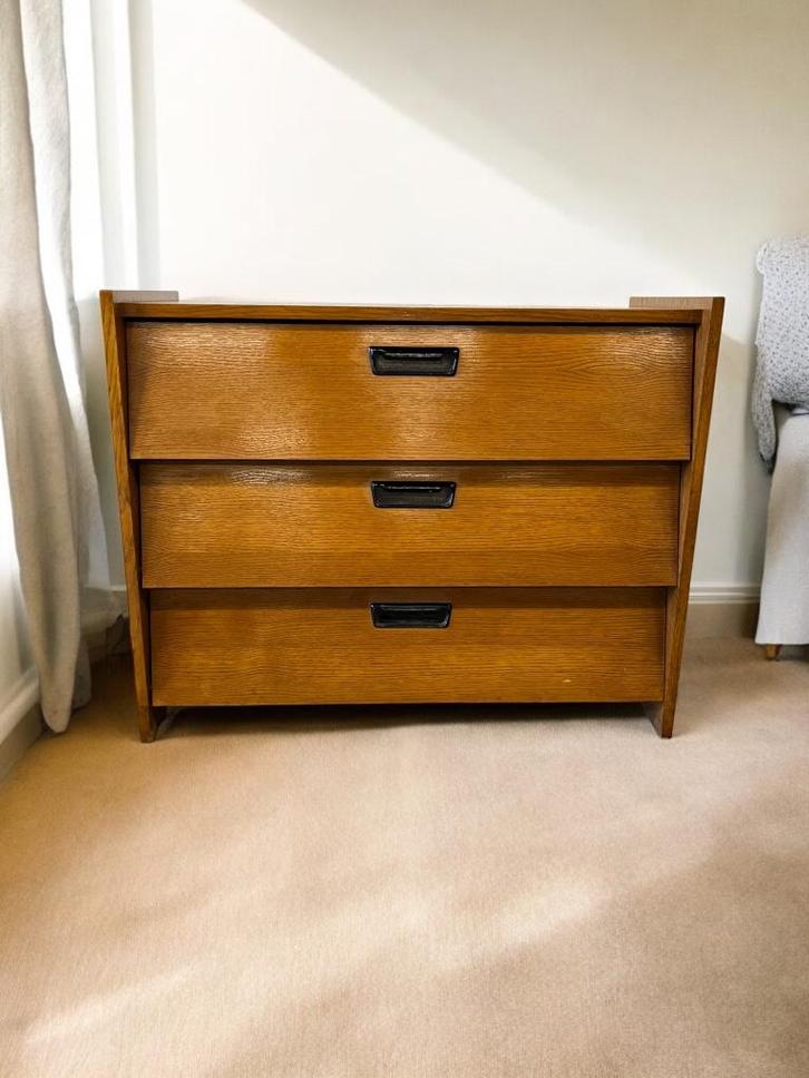 vintage houten schoenkast / klepkast, Huis en Inrichting, Kasten | Schoenenkasten, Ophalen of Verzenden