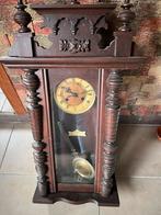 Horloge en bois pendule, Antiquités & Art, Antiquités | Horloges
