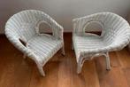 2 kinderzeteltjes, Rieten/ rotan stoeltjes, Enlèvement, Comme neuf