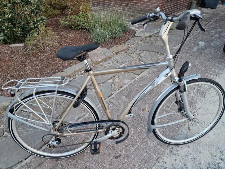 Herenfiets batavus zaragoza 28" 57 cm, Fietsen en Brommers, Fietsen | Heren | Herenfietsen, Gebruikt, Batavus, 57 tot 61 cm, Versnellingen