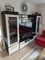 Tv kast + dressoir + vitrinekast + eettafel + 6 stoelen, Huis en Inrichting, Ophalen, Gebruikt