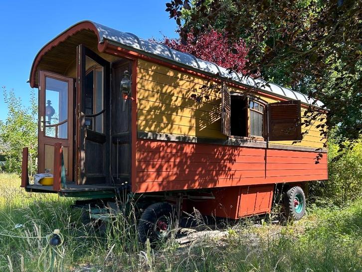 Volledig gerestaureerde woonwagen van het type „Traveller", Caravans en Kamperen, Stacaravans, tot en met 2, Ophalen