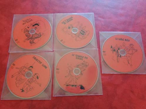 DVD "TINTIN". Collection 5 pièces. Neufs, CD & DVD, DVD | Films d'animation & Dessins animés, Neuf, dans son emballage, Autres genres