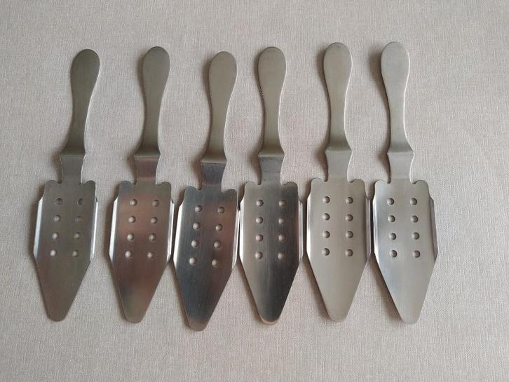 6 absint lepels gekeurd Kara massif 18/8N Gembloux, Verzamelen, Wijnen, Zo goed als nieuw, Overige typen, Overige gebieden, Ophalen of Verzenden