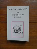 Giacomo Casanova -  Eigen heer en meester, Boeken, Biografieën, Verzenden