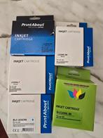 Inkjet cartridges voor Brother printer blauw, geel, zwart, Computers en Software, Ophalen of Verzenden, Zo goed als nieuw, Cartridge