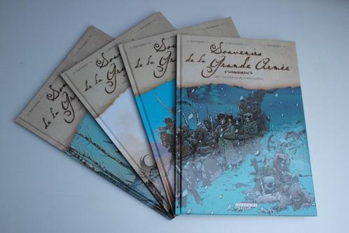 SOUVENIRS DE LA GRANDE ARMEE tomes 1 à 4 (EO état neuf), Boeken, Stripverhalen, Zo goed als nieuw, Complete serie of reeks, Ophalen of Verzenden