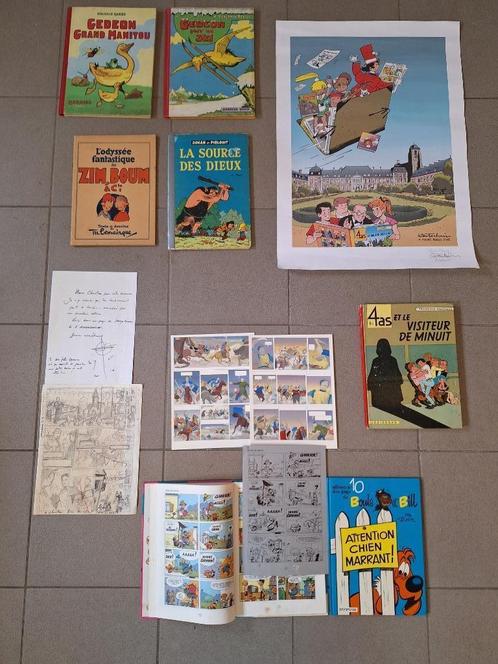strips4 planches/ tekeningen + 6 albums 1935-1957, Boeken, Strips | Comics, Gelezen, Meerdere comics, Europa, Ophalen of Verzenden