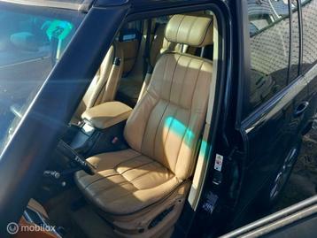 Stoelen Range Rover L322 Vogue Zetels Leer beige armsteun