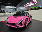 Kinderauto Lamborghini Sian - soft start - leren zit - RC, Kinderen en Baby's, Speelgoed |Speelgoedvoertuigen, Ophalen of Verzenden