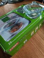 4 mini pyrex potjes met kookboekje, Ophalen, Nieuw