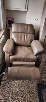 Relax zetel, Huis en Inrichting, Fauteuils, Ophalen, Gebruikt, Leer