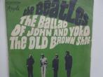 Les Beatles - La ballade de John et Yoko/La vieille chaussur, CD & DVD, Enlèvement ou Envoi, Single