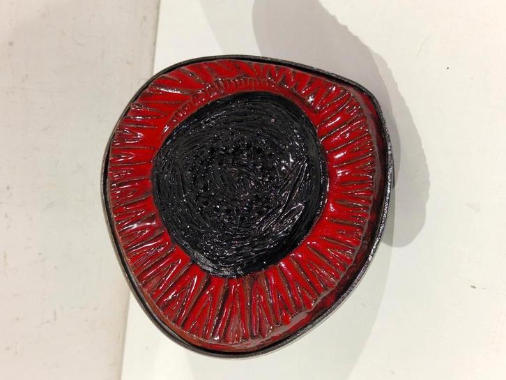 Keramische deurgreep bloem ,  perignem, Antiek en Kunst, Antiek | Keramiek en Aardewerk, Ophalen of Verzenden