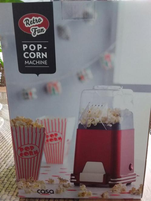 Machine à pop-corn RETRO FUN de chez CASA., Elektronische apparatuur, Blenders, Zo goed als nieuw, Ophalen of Verzenden