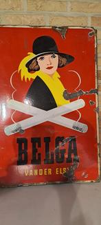 Emaille reclame, Ophalen of Verzenden, Gebruikt, Reclamebord