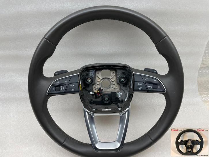 Audi A4 8W Stuur Verwarming Bruin Leer 4M0419091C, Auto-onderdelen, Besturing, Audi, Gebruikt