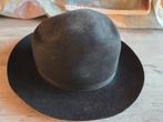 Oude vilten bolhoed.Binnenband leder.Maat 5, Kleding | Heren, Hoeden en Petten, Ophalen of Verzenden, Gedragen, Hoed