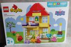 lego duplo 10433 peppa big verjaardagshuis, Ophalen of Verzenden, Nieuw, Complete set, Duplo