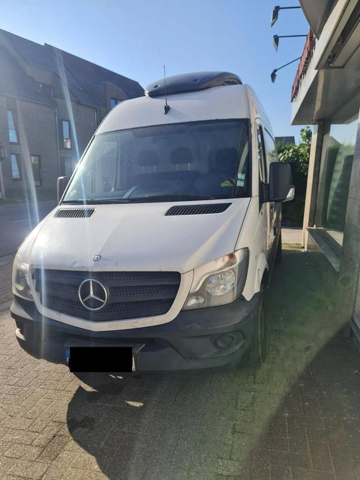 Mercedes-Benz Sprinter  Koelauto Euro 6, Auto's, Bestelwagens en Lichte vracht, Particulier, Adaptive Cruise Control, Airconditioning