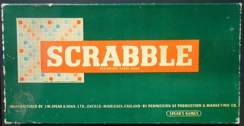 Scrabble (Engelse versie), Verzamelen, Speelgoed, Gebruikt, Ophalen of Verzenden
