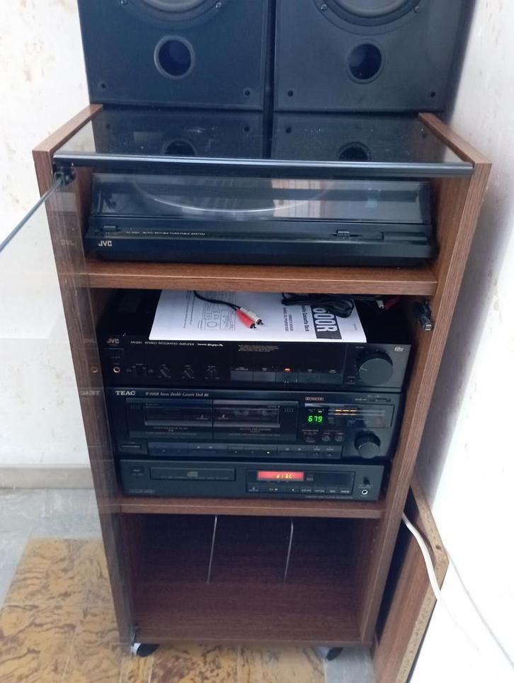Chaine hifi éléments séparé  Très bon état, Audio, Tv en Foto, Stereoketens, Gebruikt, Cassettedeck, Cd-speler, Speakers, Losse componenten