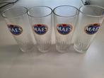 Bierglazen MAES, Huis en Inrichting, Keuken | Servies, Ophalen, Zo goed als nieuw, Glas, Glas of Glazen