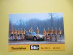 wielerkaart 1984 team tonissteiner pecotex mavic, Comme neuf, Envoi
