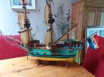 Oud houten schip voc d halve maen 1609 Amsterdam, Hobby & Loisirs créatifs, Modélisme | Bateaux & Navires, Enlèvement, Utilisé