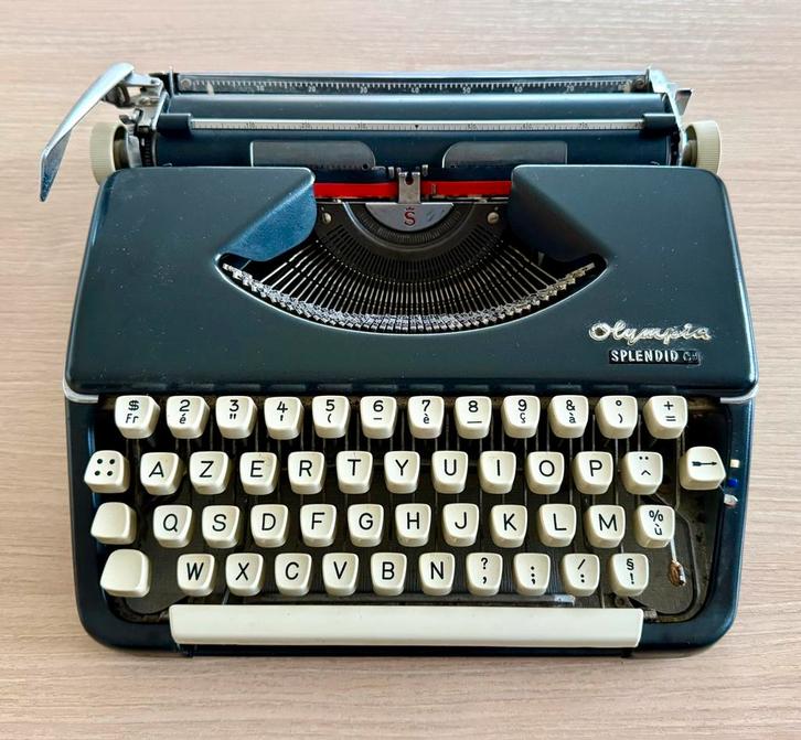 Oude Olympia Splendid typemachine, Diversen, Typemachines, Gebruikt, Ophalen