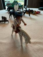 Playmobil indiaan met paard 1256, Enlèvement ou Envoi, Comme neuf, Playmobil en vrac