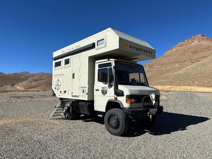 Camion d’expédition Mercedes T2 814 D 4x4, Caravanes & Camping, Camping-cars, Particulier, jusqu'à 4, Mercedes-Benz, Mercedes
