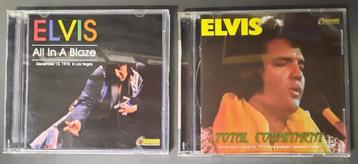 Elvis concert audience recording cd's - 2 stuks beschikbaar voor biedingen