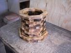 bloempotten uit hout, Tuin en Terras, Bloempotten, Ophalen, Overige materialen, Nieuw, Tuin