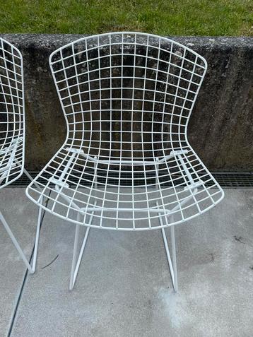 Set vintage Bertoia Wire Chairs - Knoll beschikbaar voor biedingen