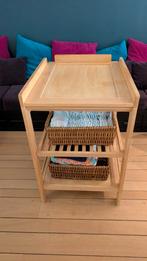 Verzorgingstafel ververstafel met opbergmanden, Ophalen, Zo goed als nieuw