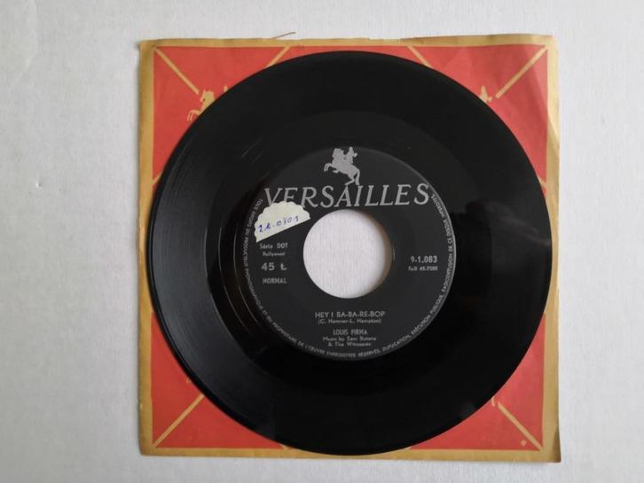 LOUIS PRIMA - Hey! Ba-ba-re-bop (45t), Cd's en Dvd's, Vinyl Singles, Zo goed als nieuw, Single, Jazz en Blues, 7 inch, Ophalen of Verzenden