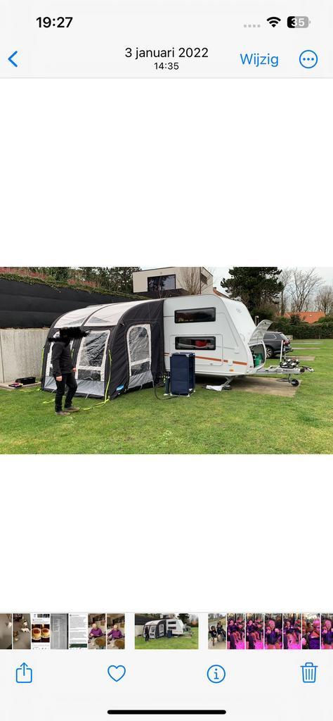 7 persoons caravan Lmc style lift 500k, Caravanes & Camping, Caravanes, Particulier, Plus de 6, 1250 - 1500 kg, Banquette en rond