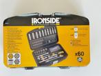 Toolset Ironside (doppenset ¼” + bits) – 60 delig – NIEUW, Doe-het-zelf en Bouw, Ophalen of Verzenden, Nieuw