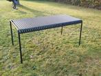 Hay palissade tuintafel, Tuin en Terras, Ophalen, Gebruikt, Rechthoekig, Metaal