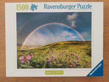 Puzzel 1500 st - Ravensburger- Rainbowscape beschikbaar voor biedingen