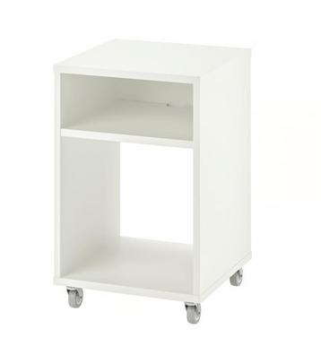 Bedside table, white, 37x37 cm beschikbaar voor biedingen