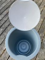 Afvalbak - Allibert - 45 liter lichtgrijs, Ophalen, Kunststof, Gebruikt, 50 tot 75 cm