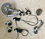 SHIMANO triple 8v groepset, Fietsen en Brommers, Fietsonderdelen, Ophalen, Gebruikt, Racefiets, Derailleur of Ketting