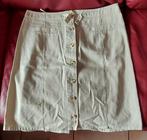 Jupe beige boutonnée 46 48, Kleding | Dames, Rokken, Ophalen of Verzenden, Zo goed als nieuw, Beige