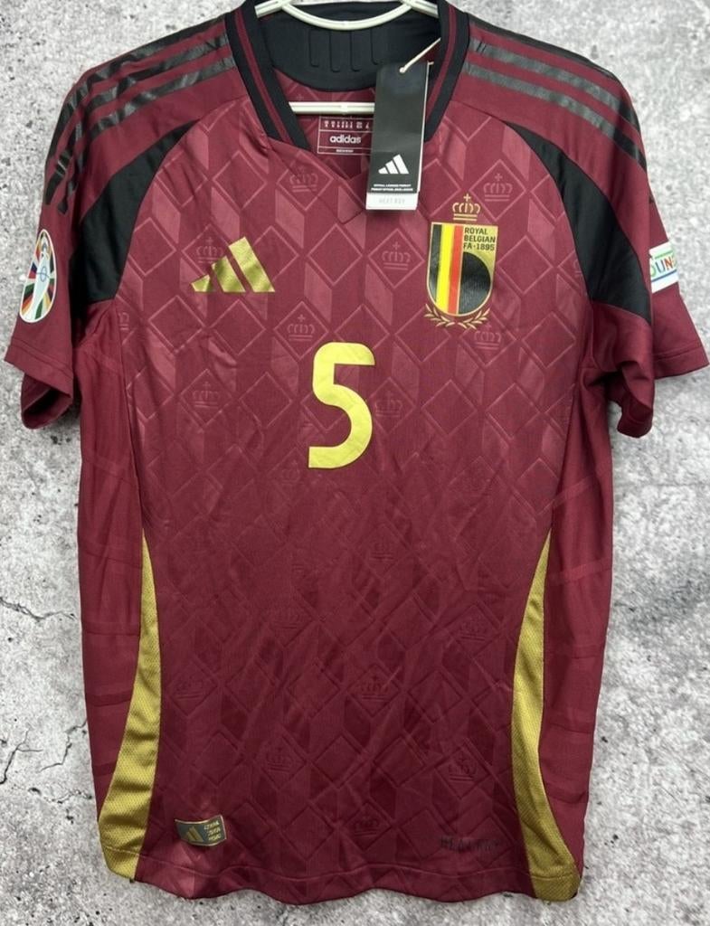 België Vertonghen Voetbalshirt Origineel Nieuw 2025, Envoi, Comme neuf